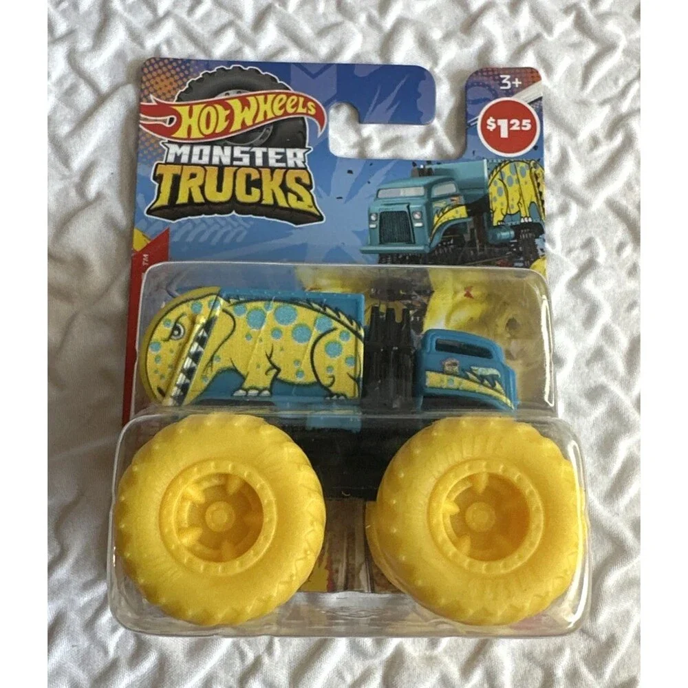 Hot Wheels Monster Trucks Will Trash It All Dinosaur Mattel